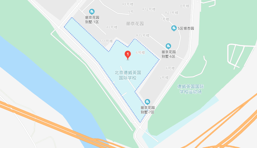 北京德威英国国际学校地图图片