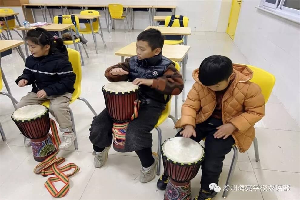 滁州海亮学校融合部非洲鼓学习图集01