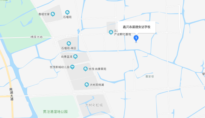 嘉兴市诺德安达学校地图图片